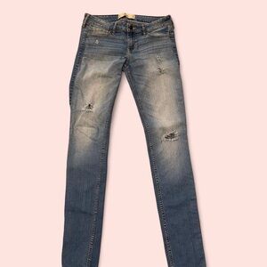 Hollister Distressed Super Skinny Jeans
